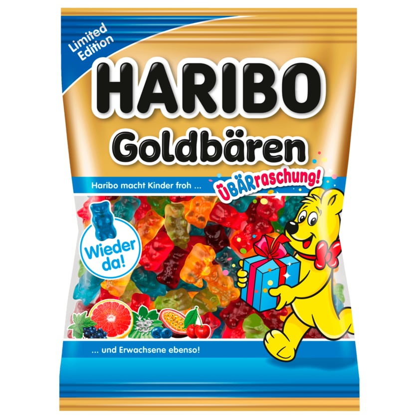 Haribo Fruchtgummi Goldbären ÜBÄRraschung 200g